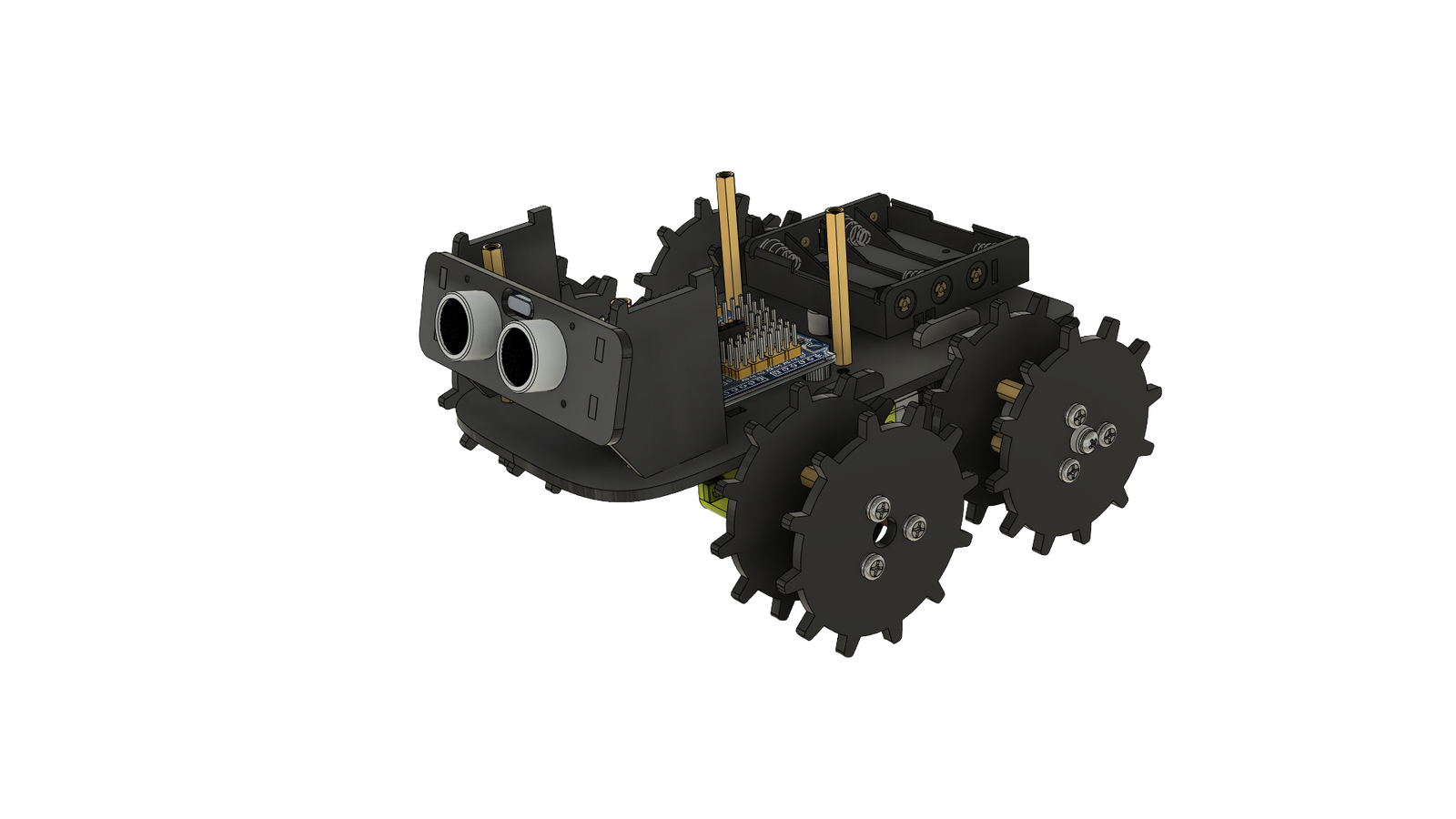 REX robotun erken CAD versiyonu